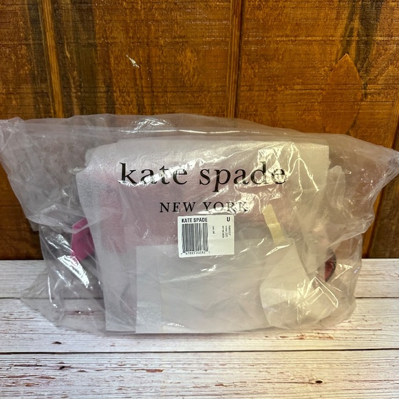 Kate Spade New York Knott Medium Saddle Bag Orchid - Picture 6 of 7